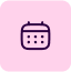 Icono calendario
